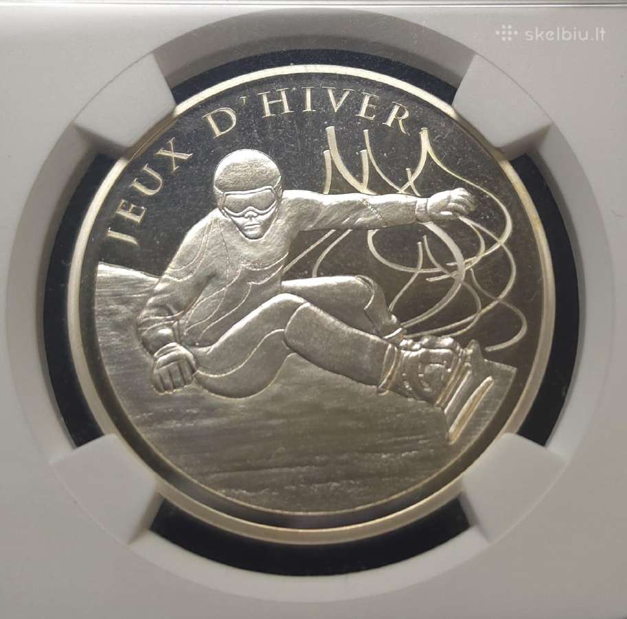10 Euro Prancūzija 2013 m. Sochi Olympics. Ngc - nuotraukos Nr. 3
