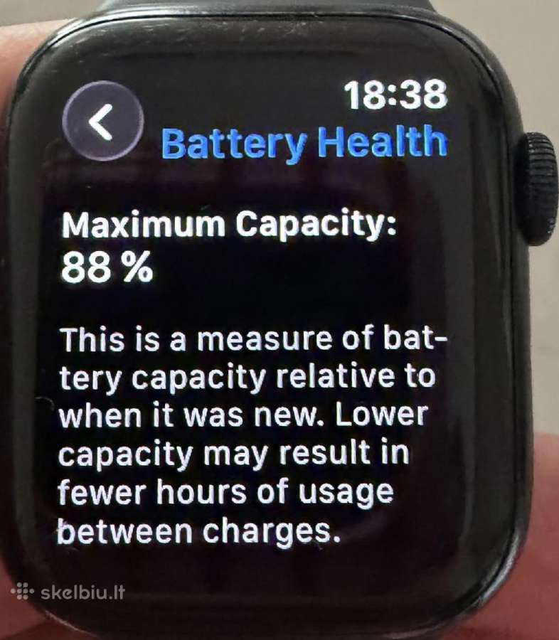 Apple Watch 9 41mm Midnight - nuotraukos Nr. 3