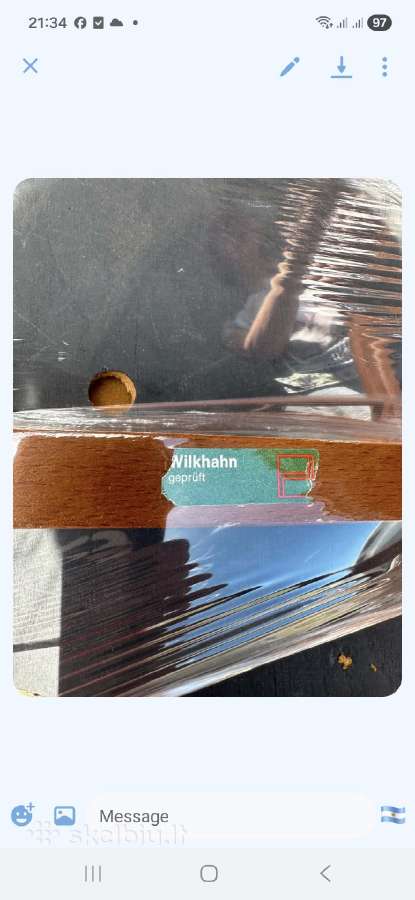 6 vienodų vintažinių Wilkhahn kėdžių komplektas - nuotraukos Nr. 7