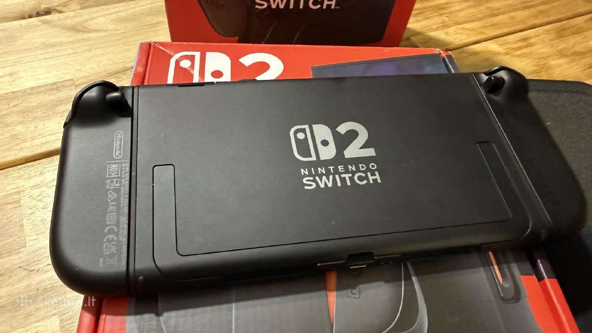 Nintendo Switch 2 žaidimų konsolė - nuotraukos Nr. 2