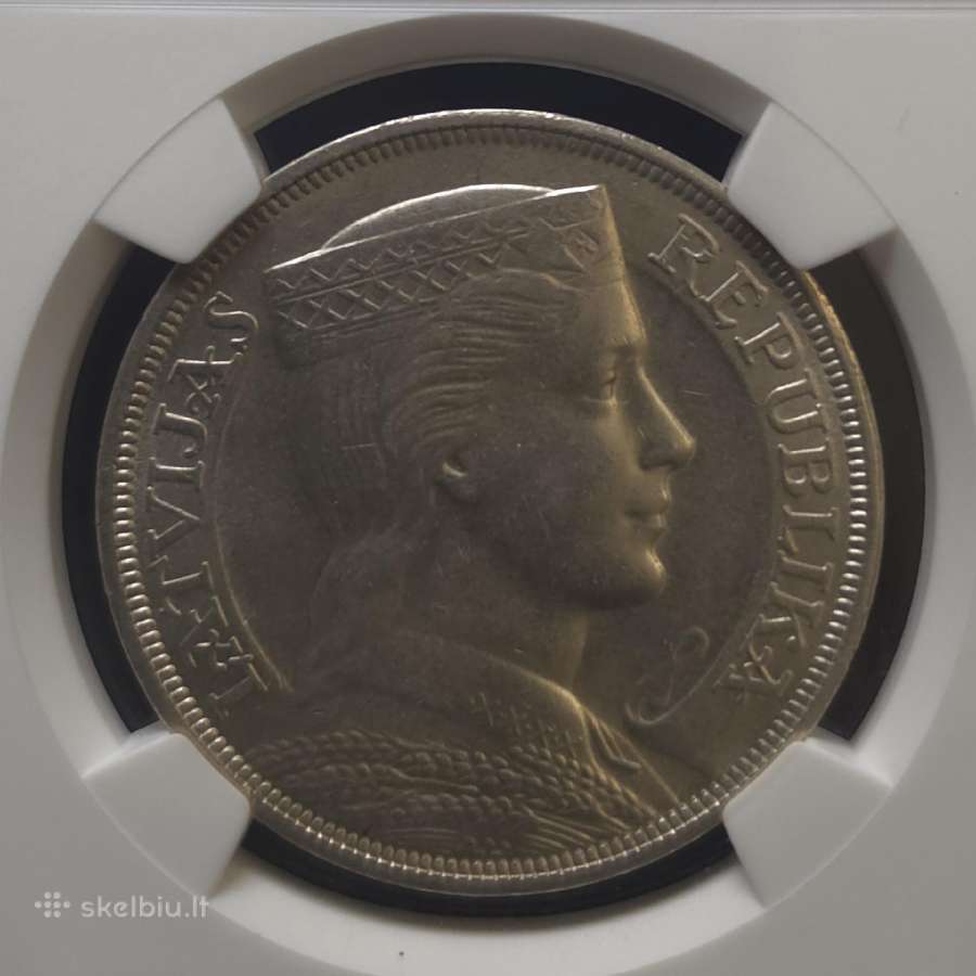 5 latai, Latvija 1931 m. (Ngc Ms 62) - nuotraukos Nr. 3