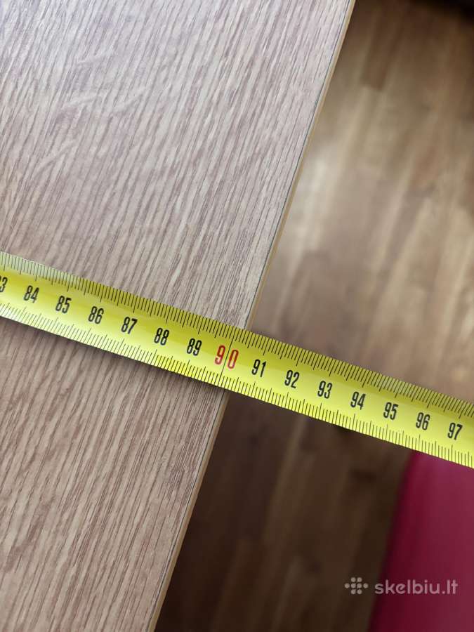 Ąžuolo spalvos valgomojo komplektas + kėdės - nuotraukos Nr. 7