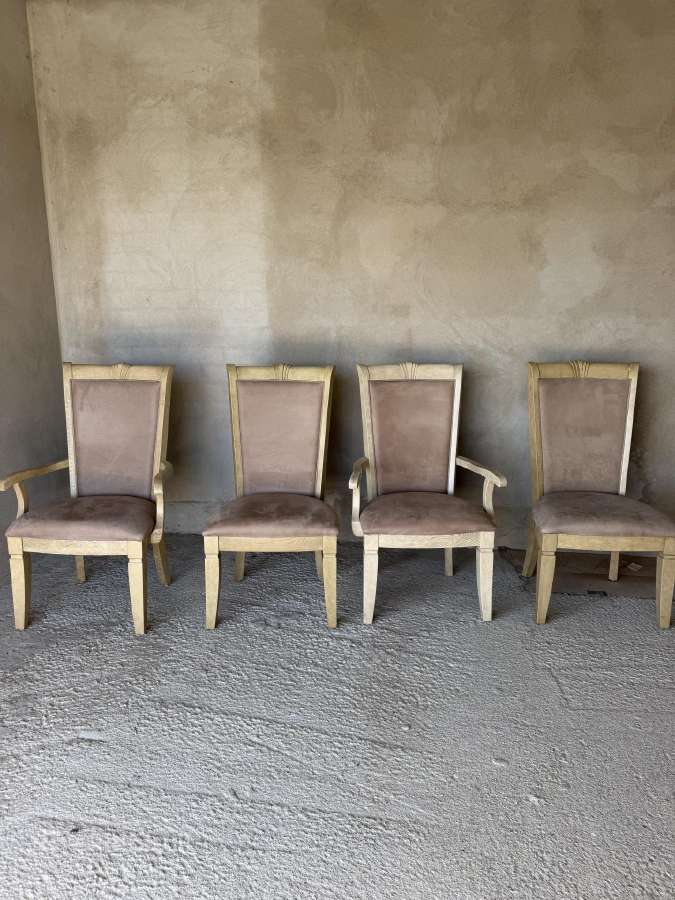4 Natūralaus Balinto Uosio Kėdės - nuotraukos Nr. 2
