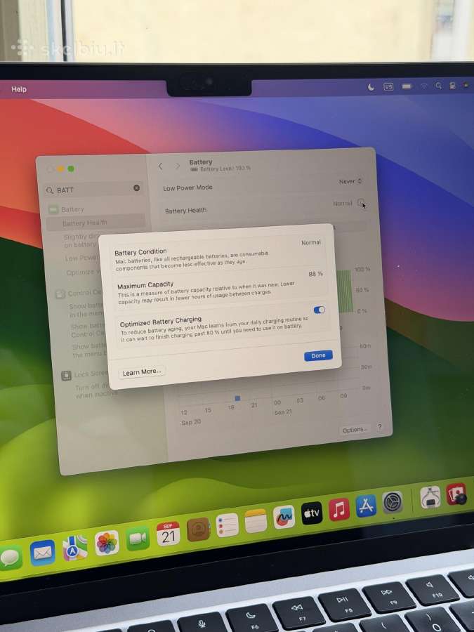 Apple MacBook air M2 512gb - nuotraukos Nr. 11