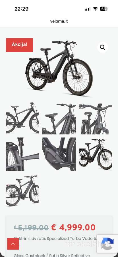 Specialized elektrinis, Enviolo Automatiq, M dydis - nuotraukos Nr. 16