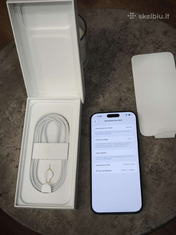 iPhone 17 Pro Max su Garantija. Naujas - nuotraukos Nr. 3