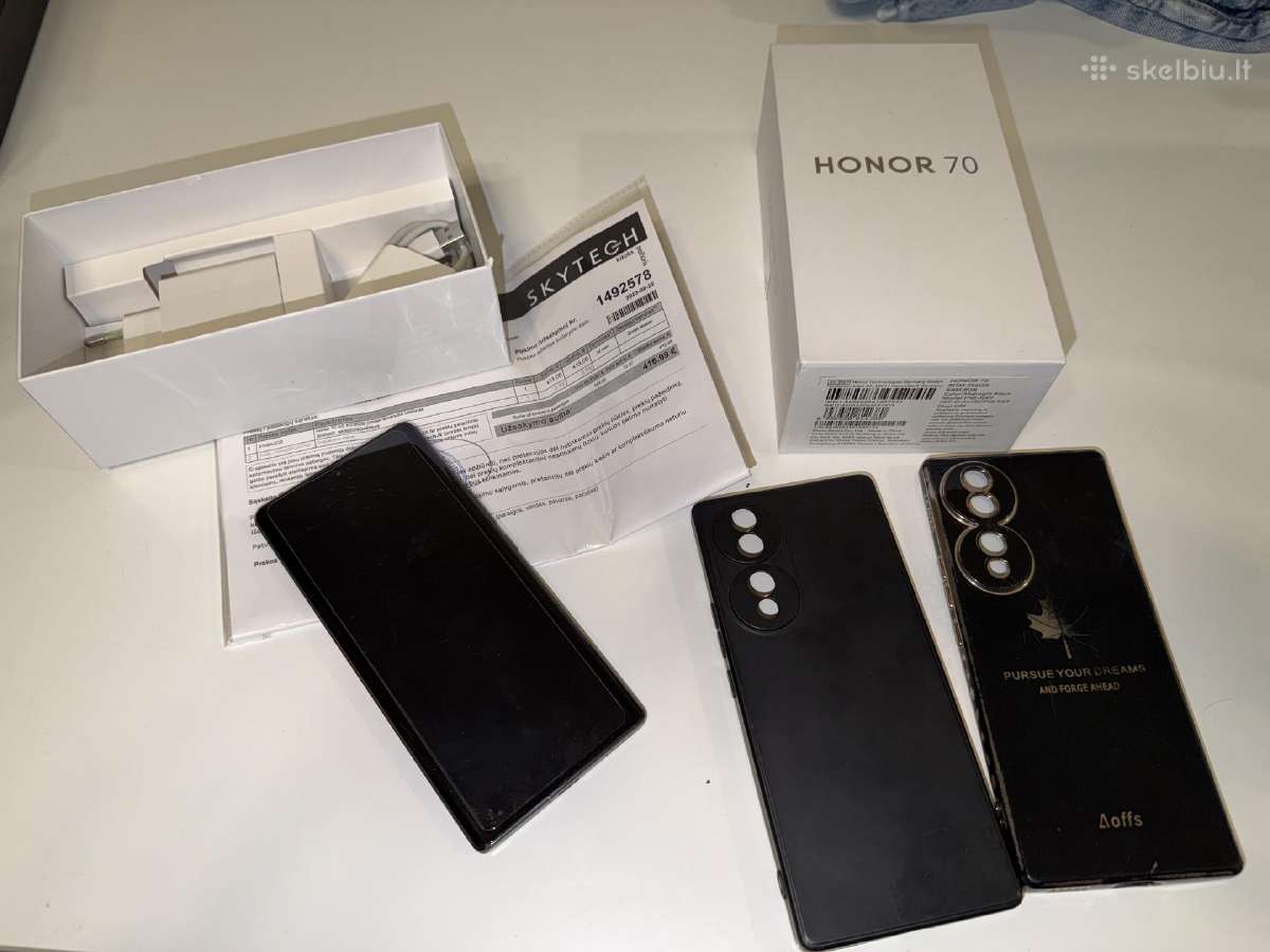 Honor 70 5G 8/256gb su Google play - nuotraukos Nr. 3