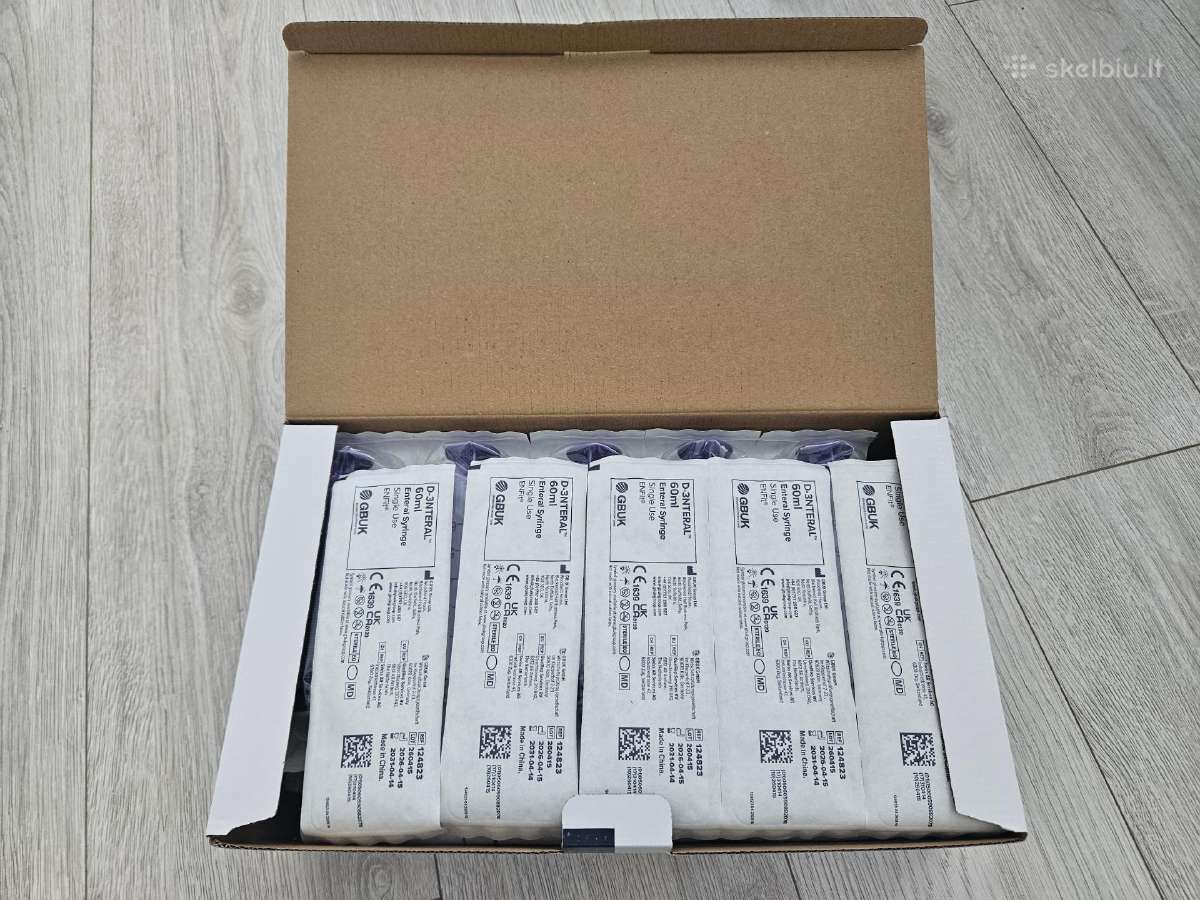 Enterinio maitinimo švirkštai Flocare Enfit 60ml - nuotraukos Nr. 3