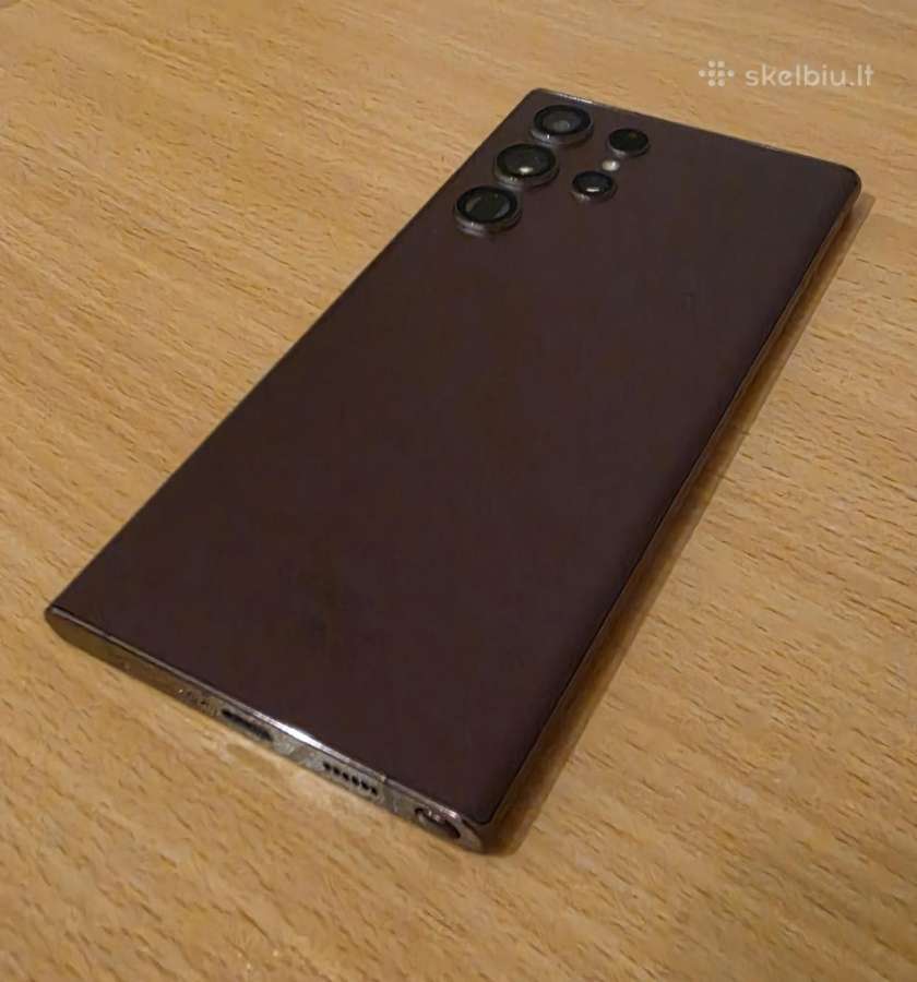 Samsung Galaxy S22 Ultra 256 12gb Burgundy - nuotraukos Nr. 3