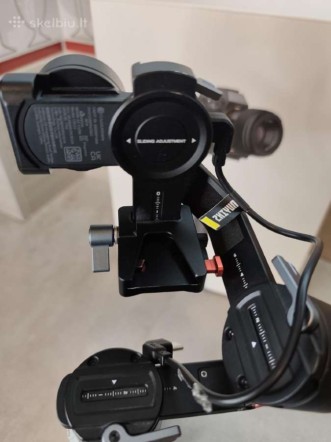 Stabilizatorius Zhiyun Crane M2s + Sony Zv E10 - nuotraukos Nr. 14