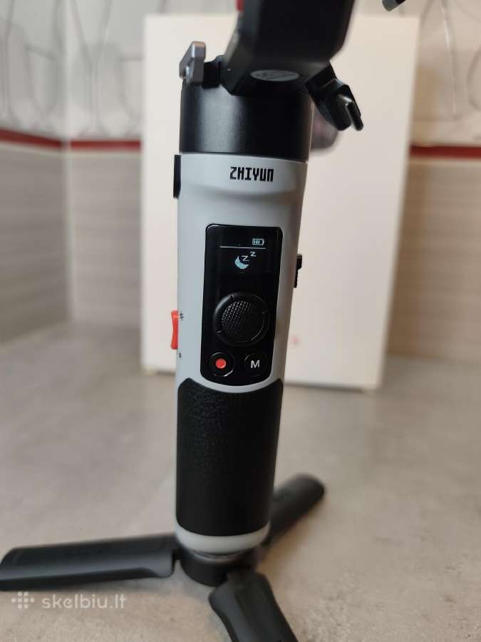 Stabilizatorius Zhiyun Crane M2s + Sony Zv E10 - nuotraukos Nr. 15