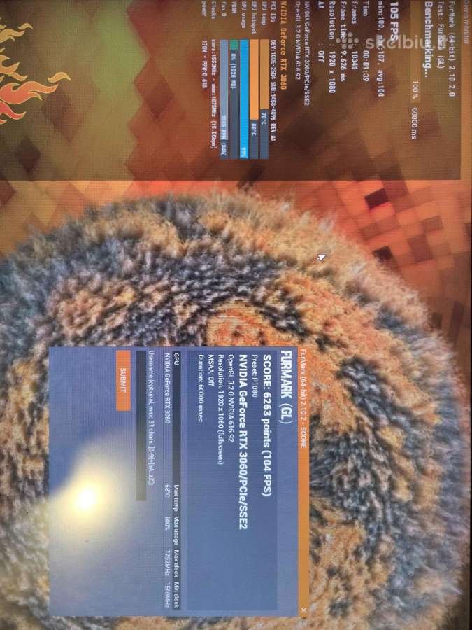 Pc Amd Ryzen 3600 Rtx 3060 12gb Vram - nuotraukos Nr. 3