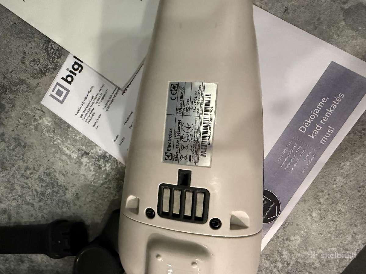 Dulkių siurblys - šluota Electrolux Hygienic 600 - nuotraukos Nr. 8