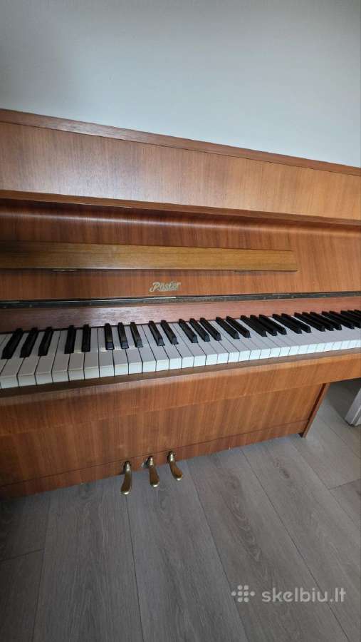 Čekiškas akustinis pianinas Rösler (Petrof gamyba) - nuotraukos Nr. 6