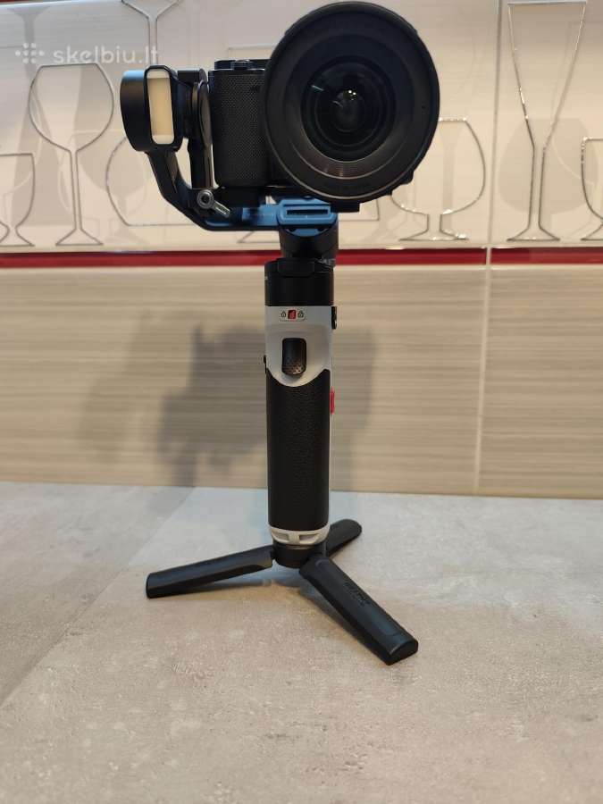 Stabilizatorius Zhiyun Crane M2s + Sony Zv E10 - nuotraukos Nr. 16