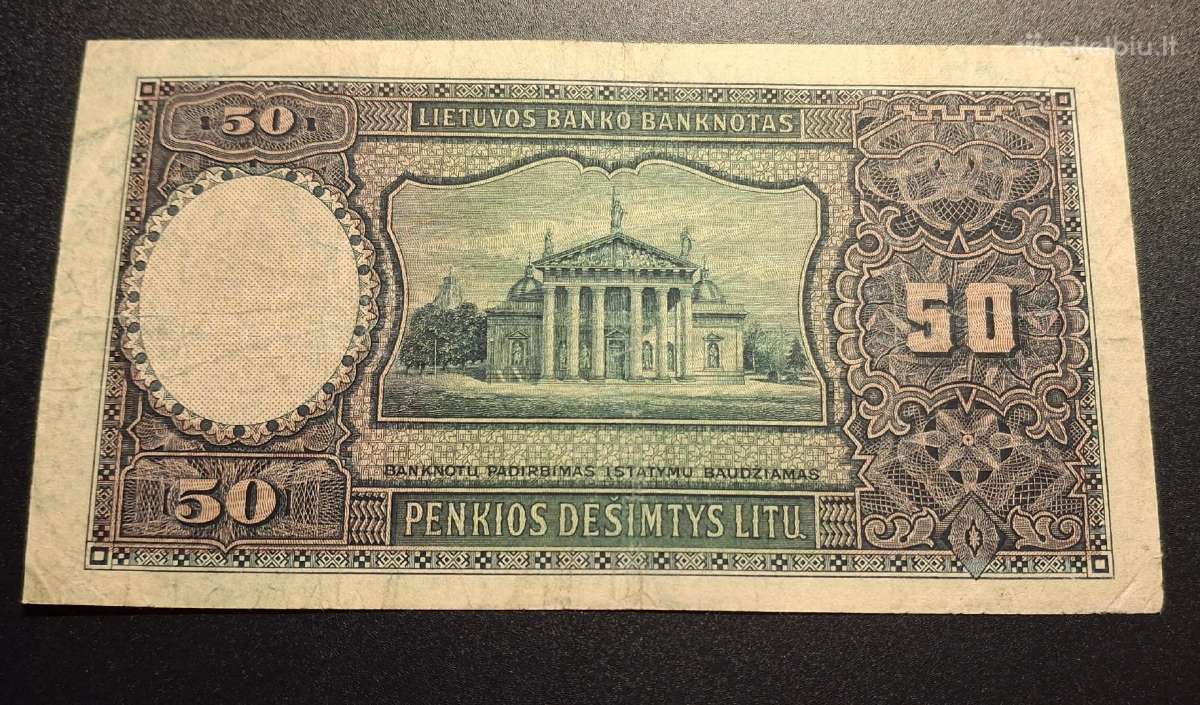 50 litų 1928 - nuotraukos Nr. 2