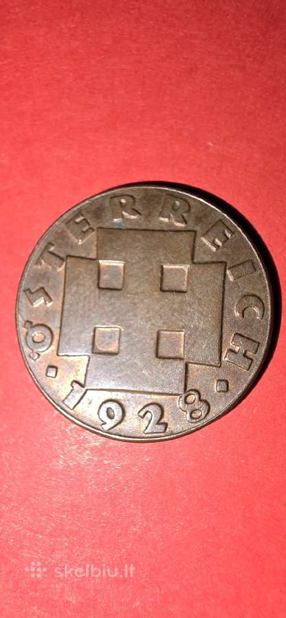 Austrija 2 grošenai 1928. - nuotraukos Nr. 2
