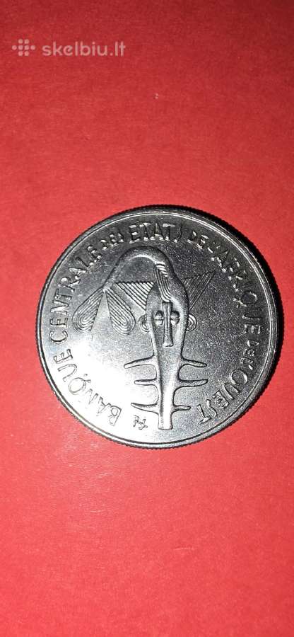Centrinė Afrika 100 frankų 1968. - nuotraukos Nr. 2