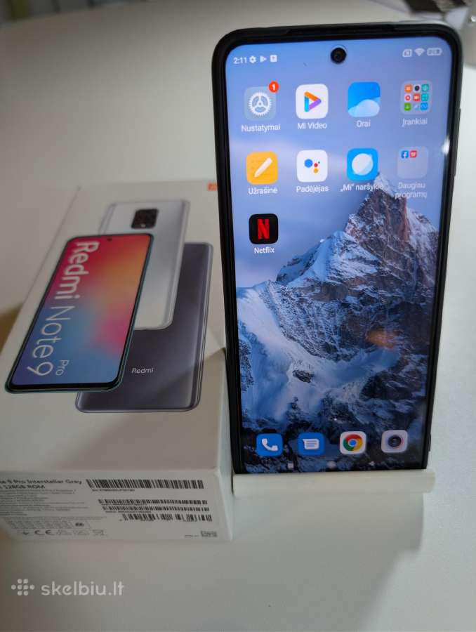Redmi Note 9 pro 6/128 GB - nuotraukos Nr. 2