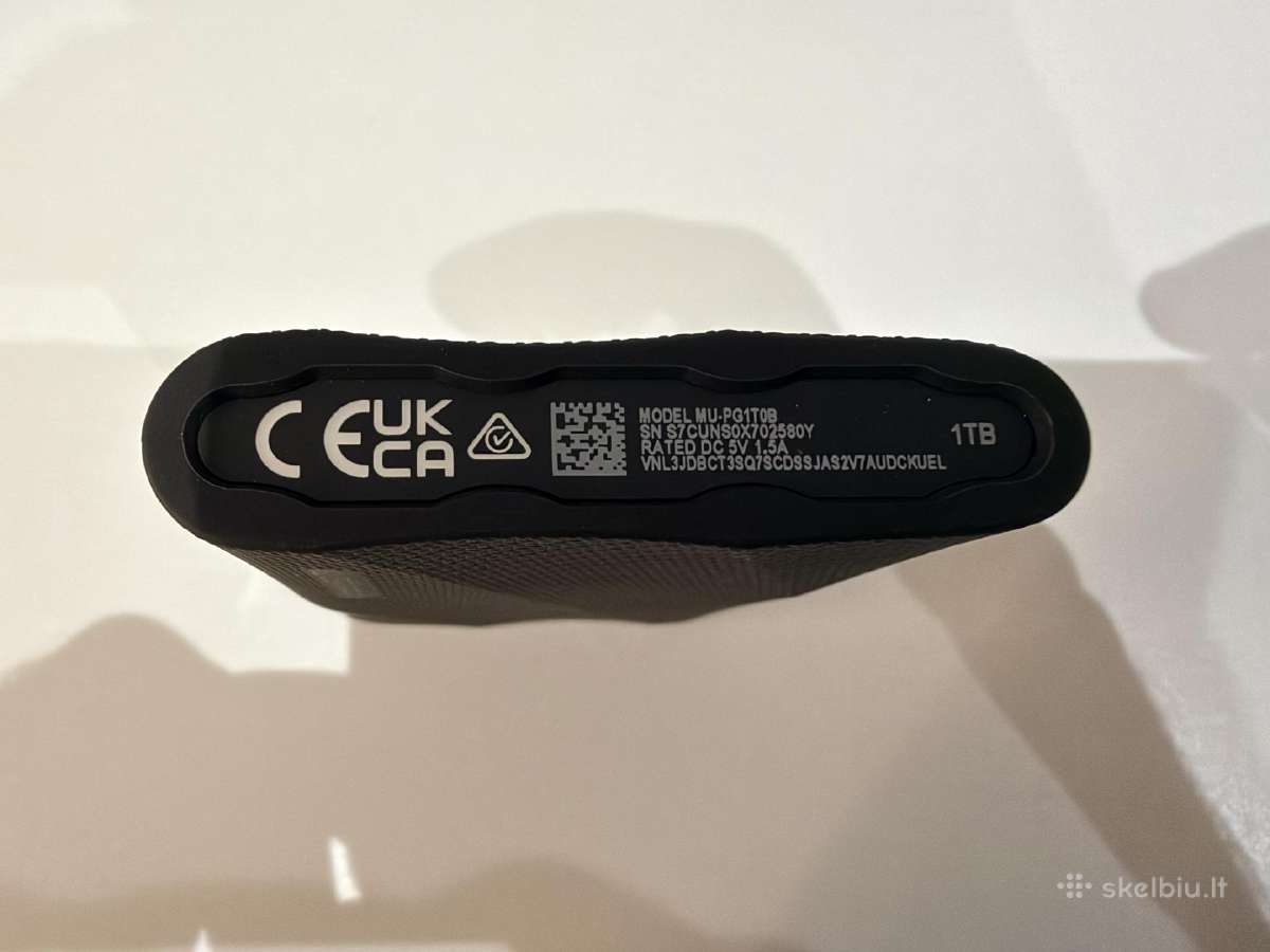 Samsung Portable SSD T9 1 TB išorinis SSD - nuotraukos Nr. 3