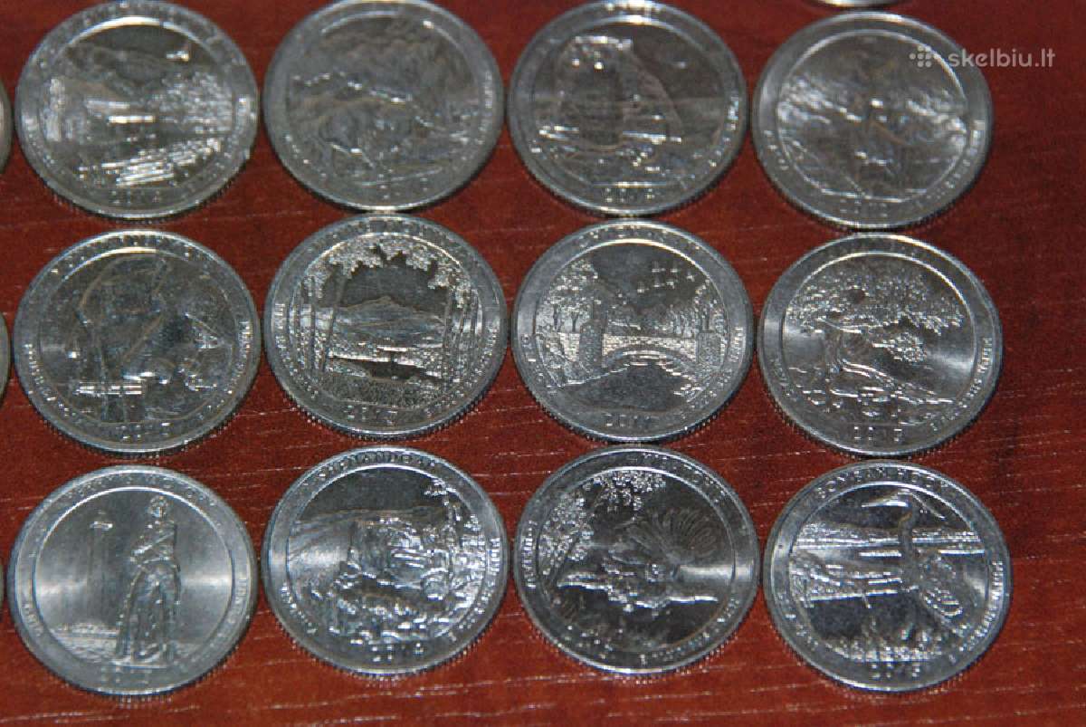 JAV dolerio ketvirčiai, quarters