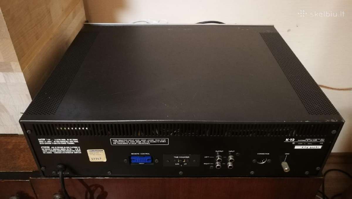 Luxman K 12 kasečių grotuvas - nuotraukos Nr. 5