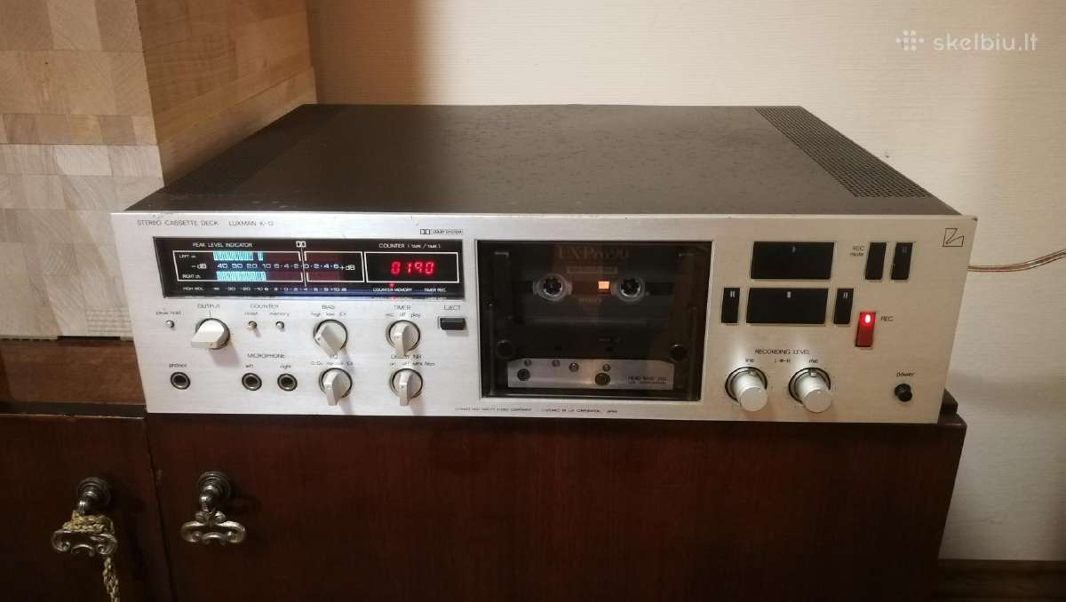 Luxman K 12 kasečių grotuvas - nuotraukos Nr. 3
