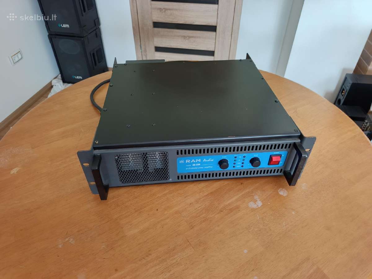 Garso stiprintuvas RAM MB-1500 - nuotraukos Nr. 3