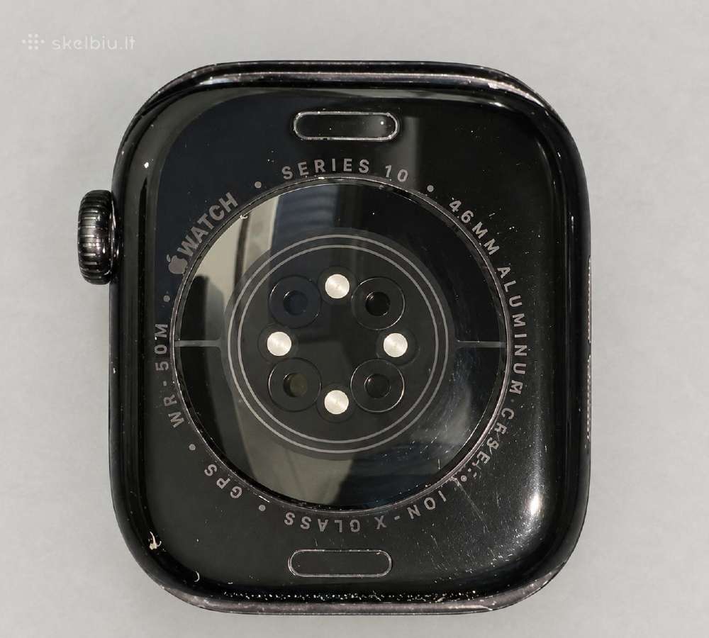 Apple Watch Series 10 46 mm Jet Black - nuotraukos Nr. 2