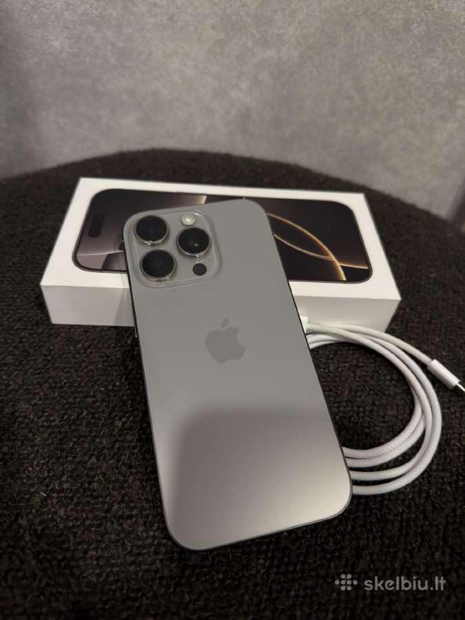 iPhone 16 Pro 256 GB 93 % - nuotraukos Nr. 2
