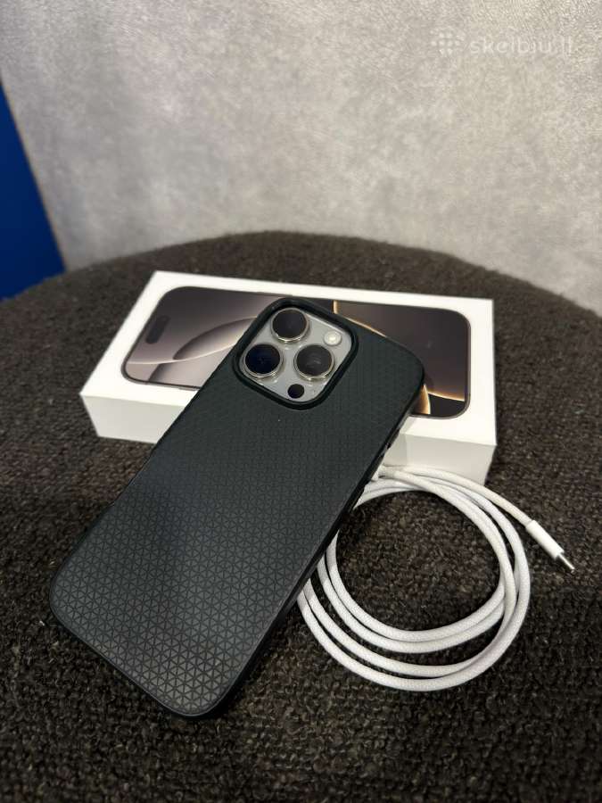 iPhone 16 Pro 256 GB 93 % - nuotraukos Nr. 3
