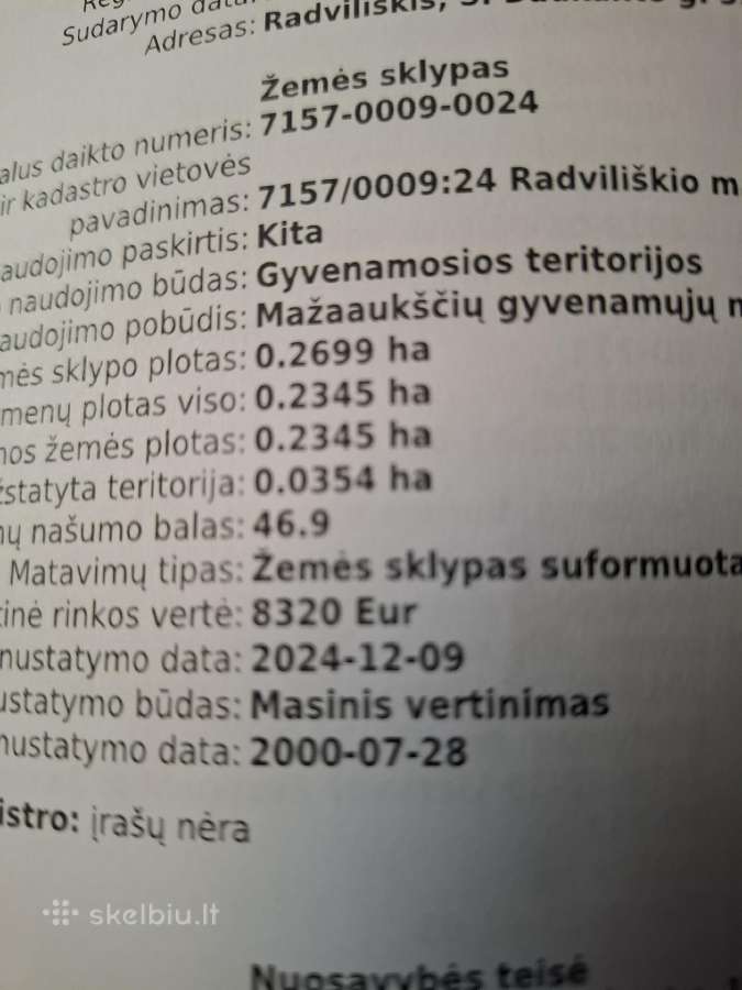 Parduodu pusė namo Radviliškije Daukanto gatvėje - nuotraukos Nr. 2
