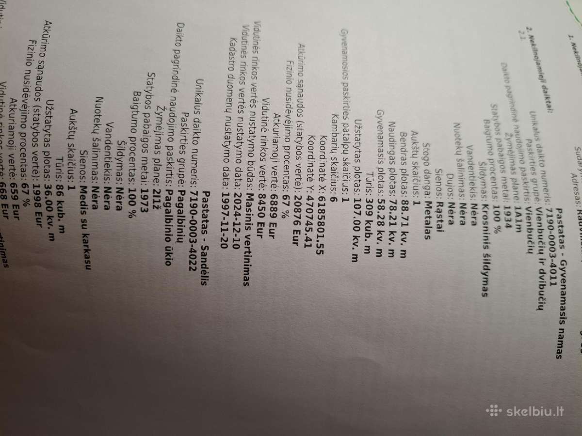 Parduodu pusė namo Radviliškije Daukanto gatvėje - nuotraukos Nr. 4