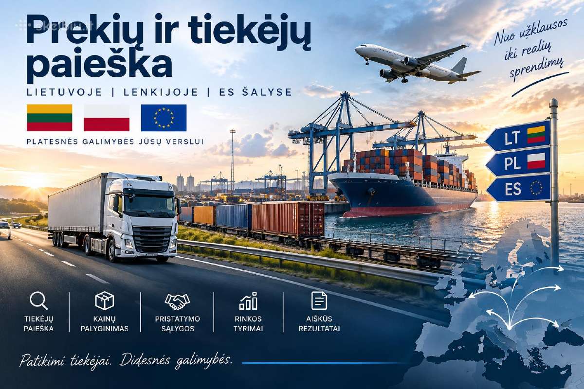 Ieškau darbo – tiekėjų paieška - nuotraukos Nr. 2