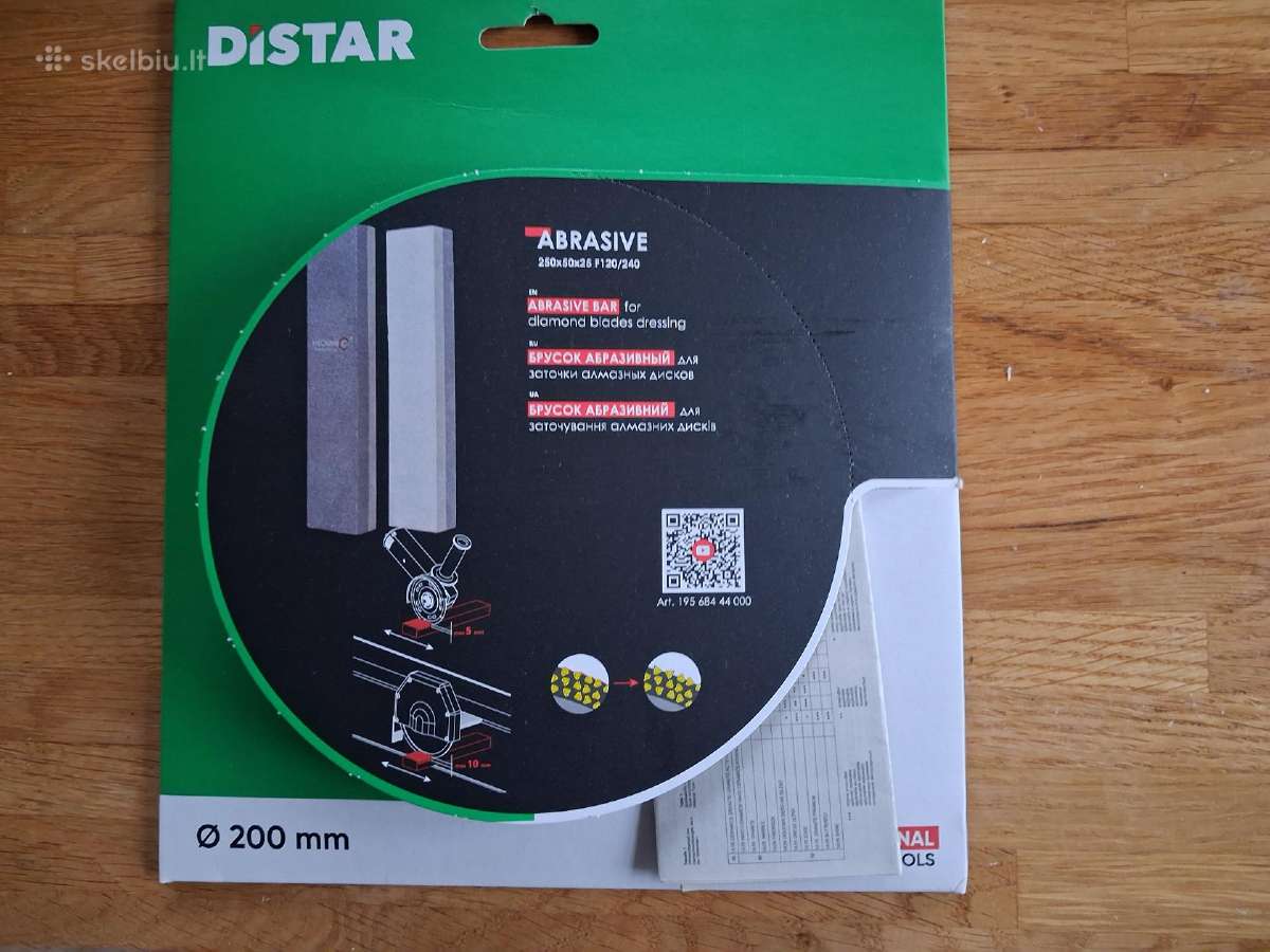 Pjovimo diskas Distar - nuotraukos Nr. 2