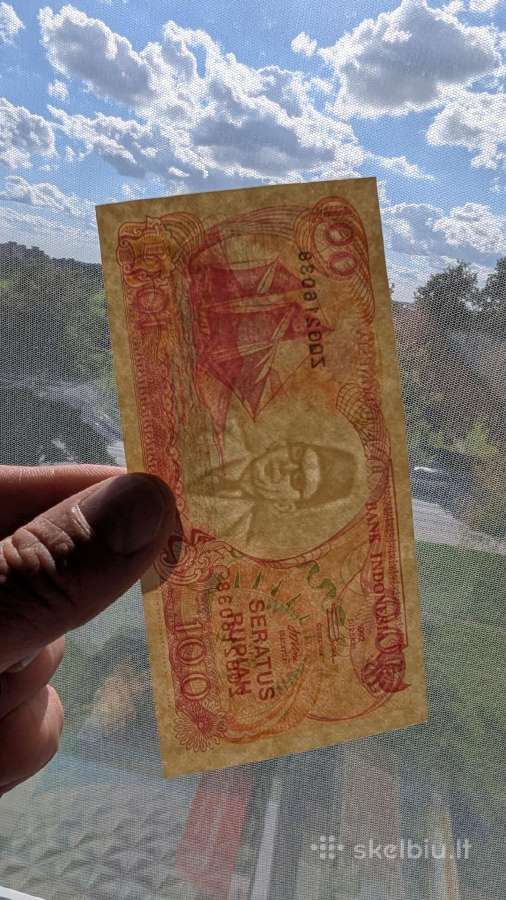 Indonezijos 100 rupijų, 2 vnt. 1992 Unc - nuotraukos Nr. 3