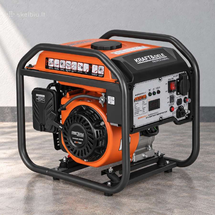 Inverterinis generatorius 4 kw Kraftdele Kd3238 - nuotraukos Nr. 4