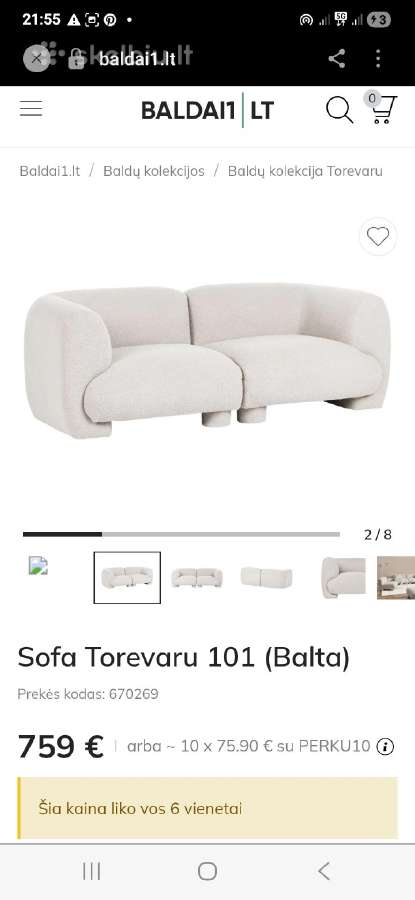Sofa - nuotraukos Nr. 4