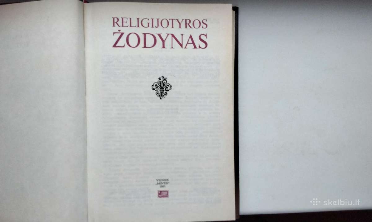 Religijotyros žodynas - nuotraukos Nr. 2