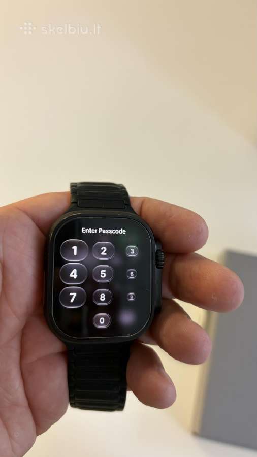 Apple Watch Ultra 2 49 mm Black Titanium - nuotraukos Nr. 5