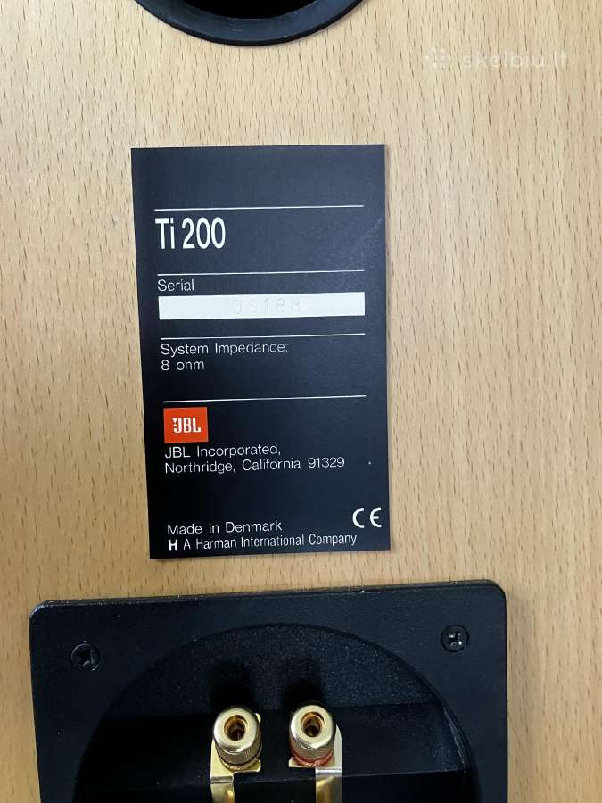 Jbl Ti 200 - nuotraukos Nr. 6
