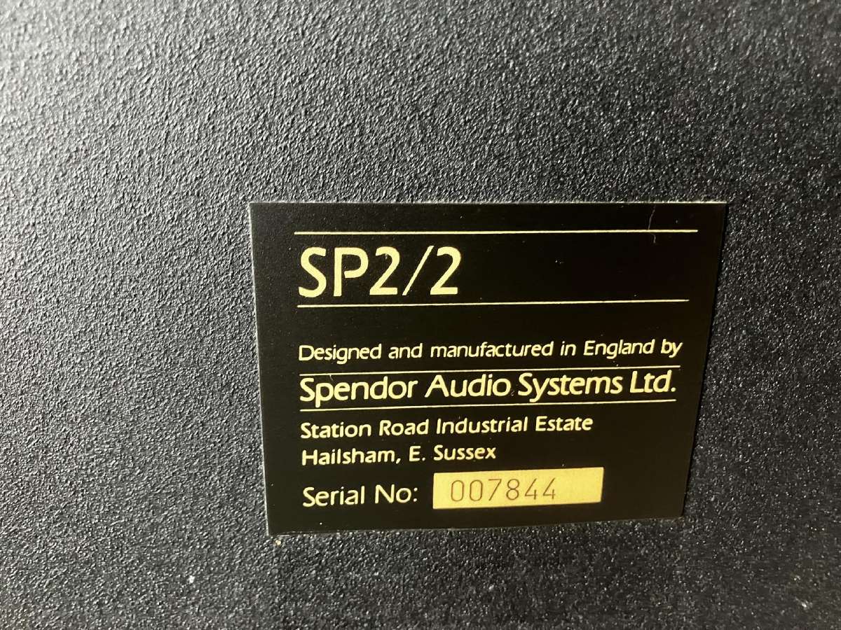 Spendor Sp2/2 - nuotraukos Nr. 9