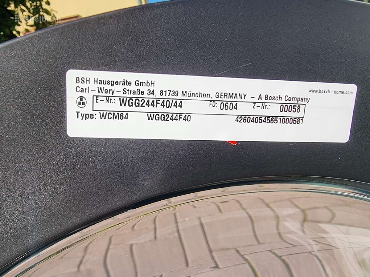 Nauja Wgg244f40+ su I-dos +garantija - nuotraukos Nr. 13