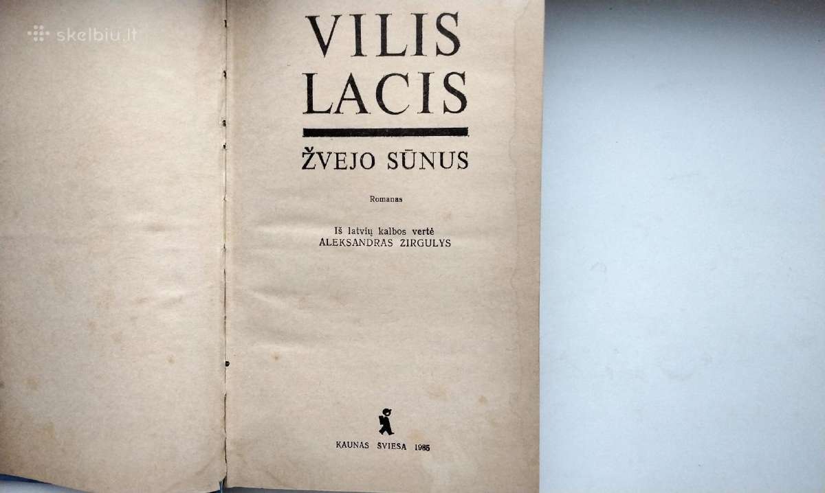 V. Lacis. Žvejo sūnus. Zytarų šeima - nuotraukos Nr. 3