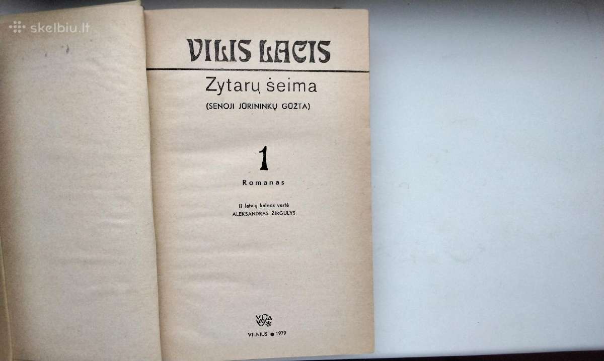 V. Lacis. Žvejo sūnus. Zytarų šeima - nuotraukos Nr. 12