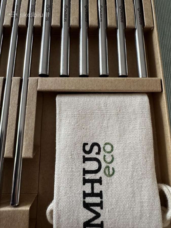 Domhus Eco Premium nerūdijančio plieno šiaudeliai - nuotraukos Nr. 2