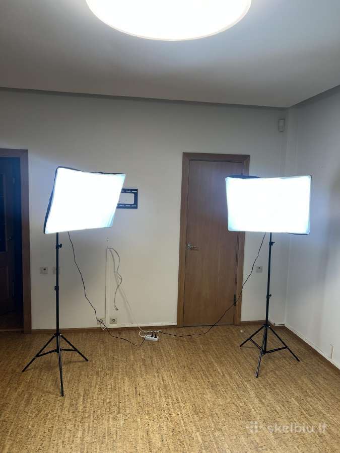 2 profesionalios lempos filmavimui, 2 box lights - nuotraukos Nr. 2