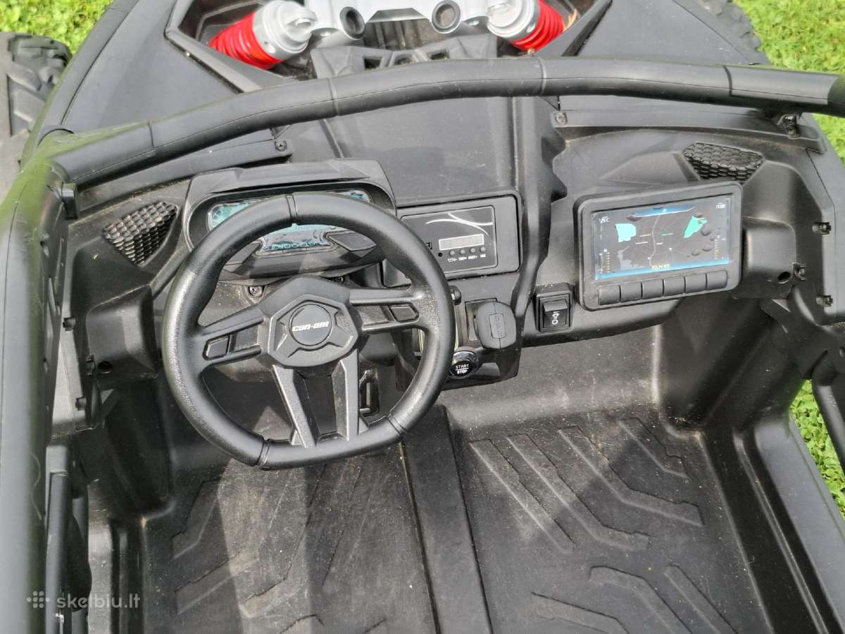 Dvivietis elektromobilis vaikams can-am - nuotraukos Nr. 6