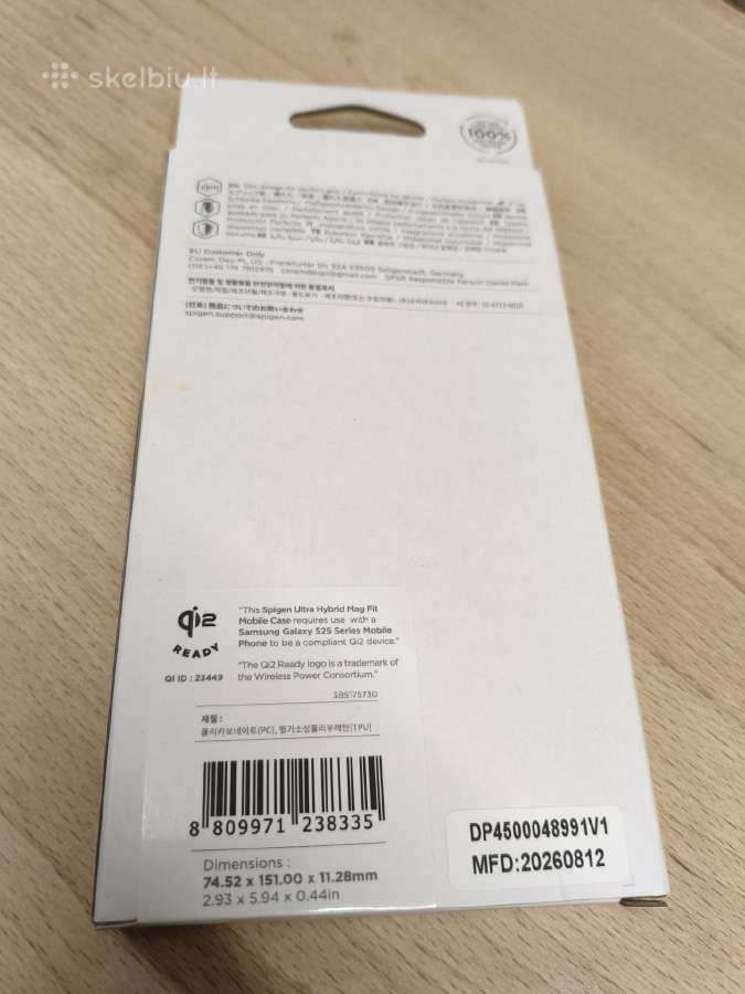 Spigen Ultra Hybrid Magfit for Samsung Galaxy S25 - nuotraukos Nr. 2
