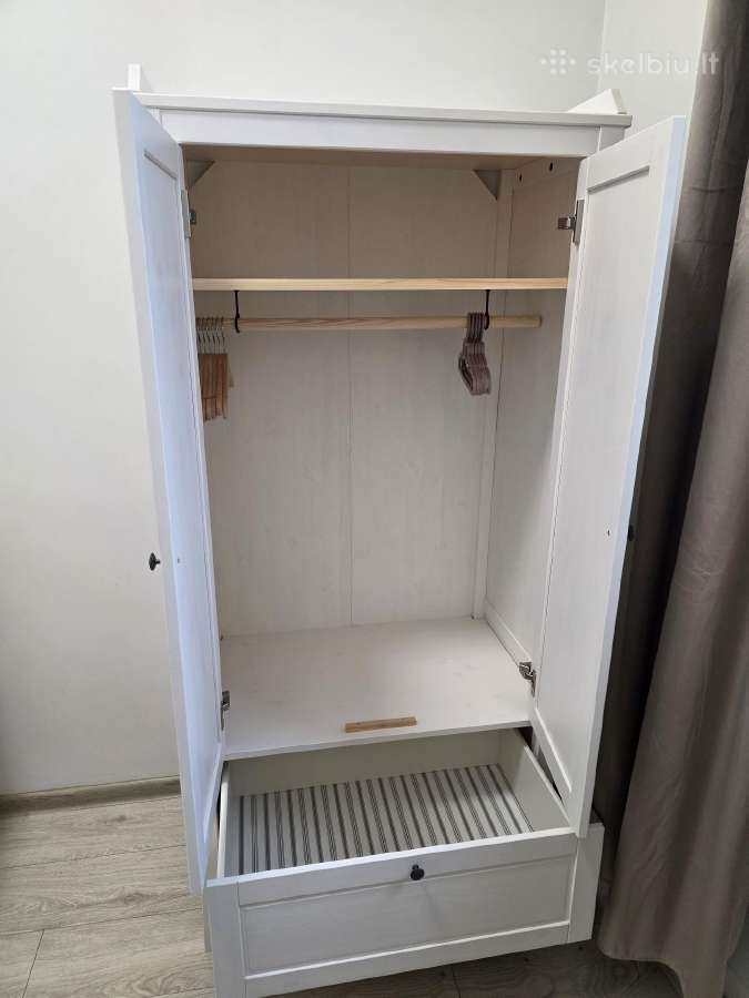 Sundvik Spinta, balta, 80x50x171 cm Ikea - nuotraukos Nr. 2